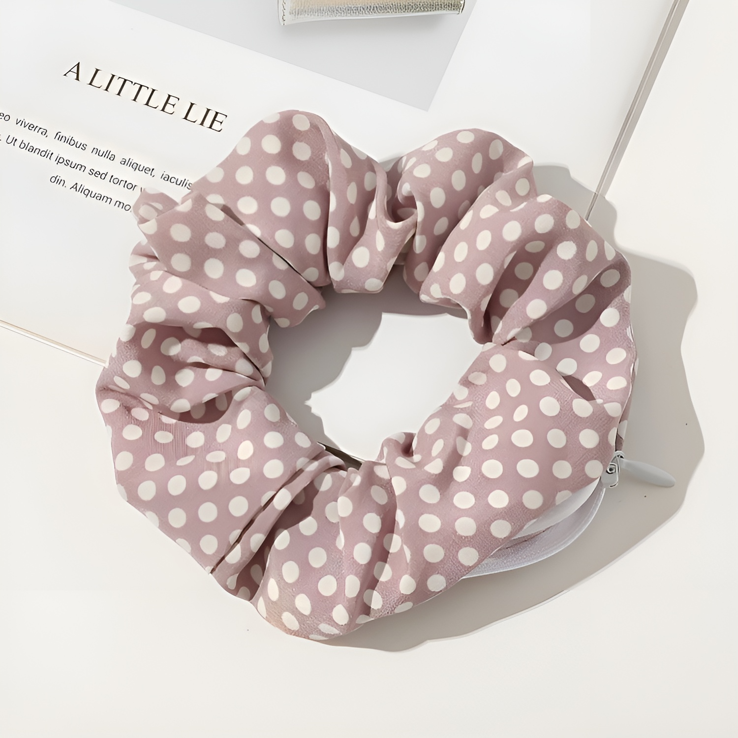 Attache à cheveux pour fille Fermeture éclair secrète (10 styles)