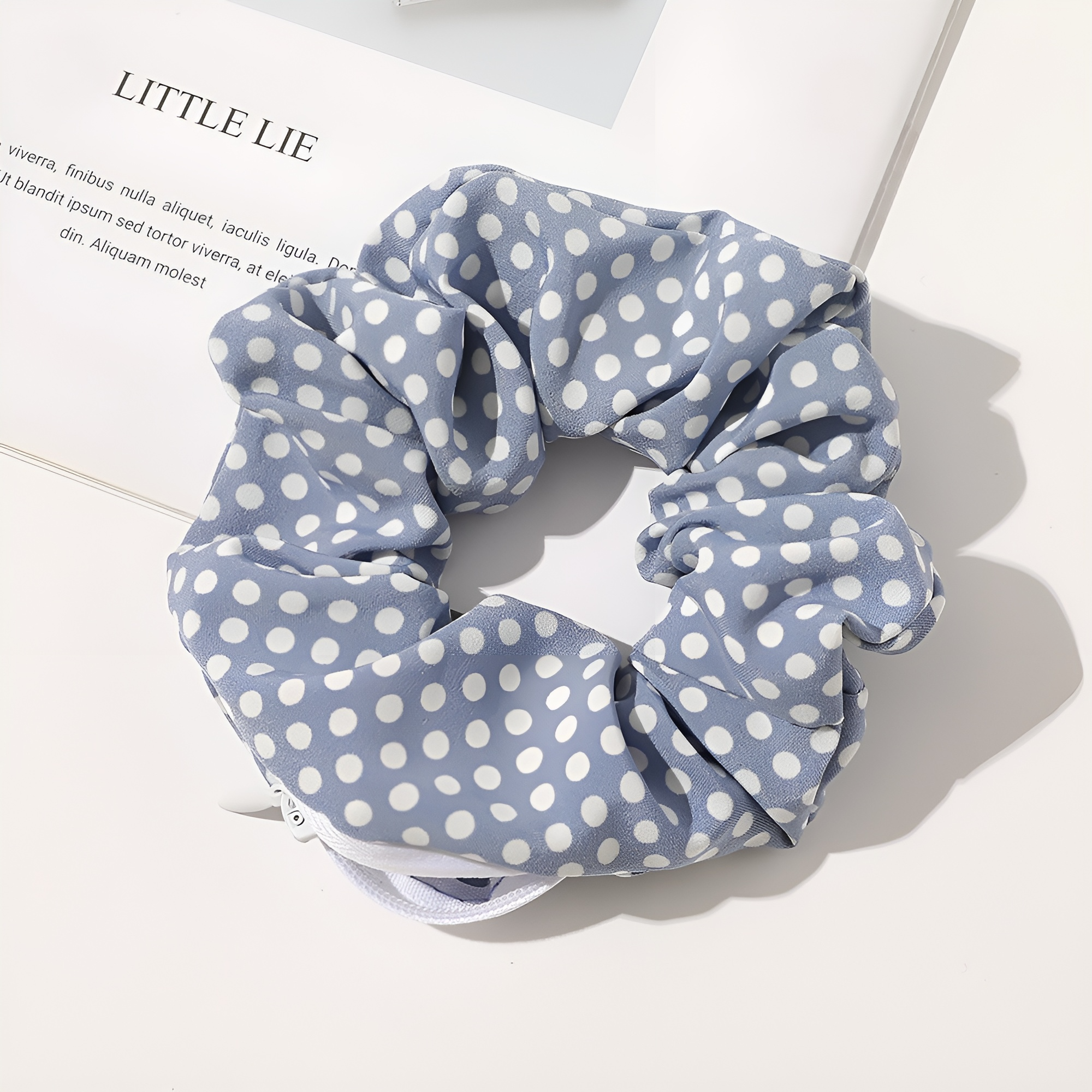 Attache à cheveux pour fille Fermeture éclair secrète (10 styles)