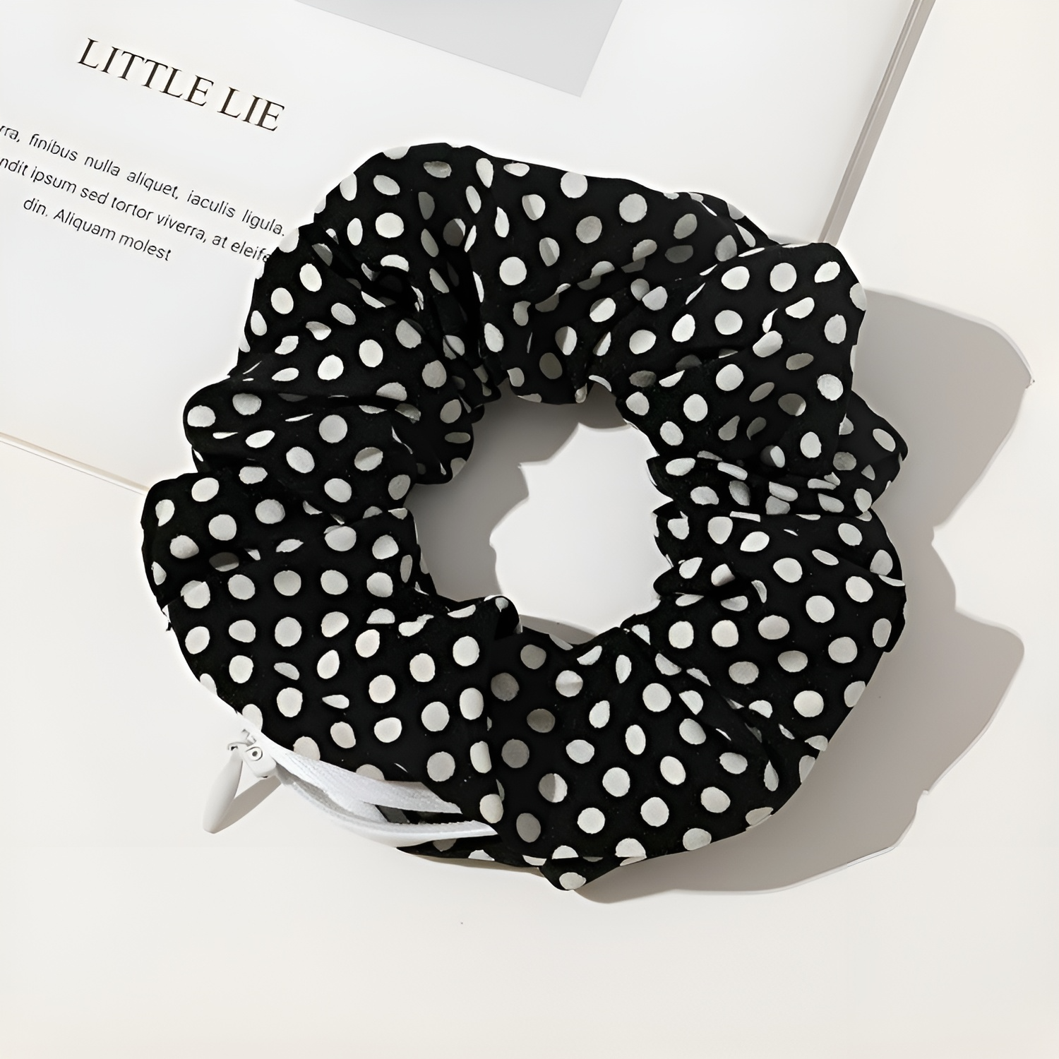 Attache à cheveux pour fille Fermeture éclair secrète (10 styles)