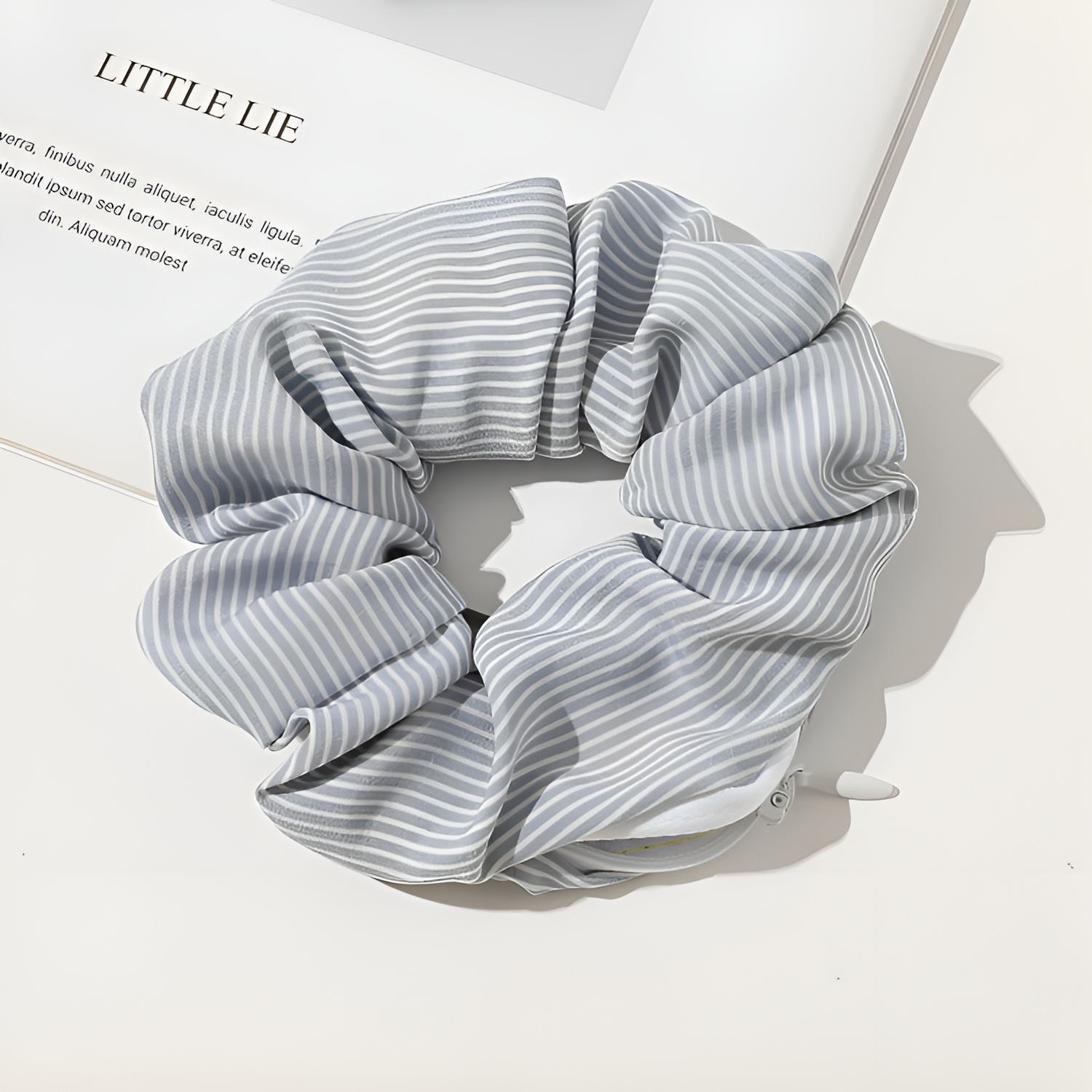 Attache à cheveux pour fille Fermeture éclair secrète (10 styles)