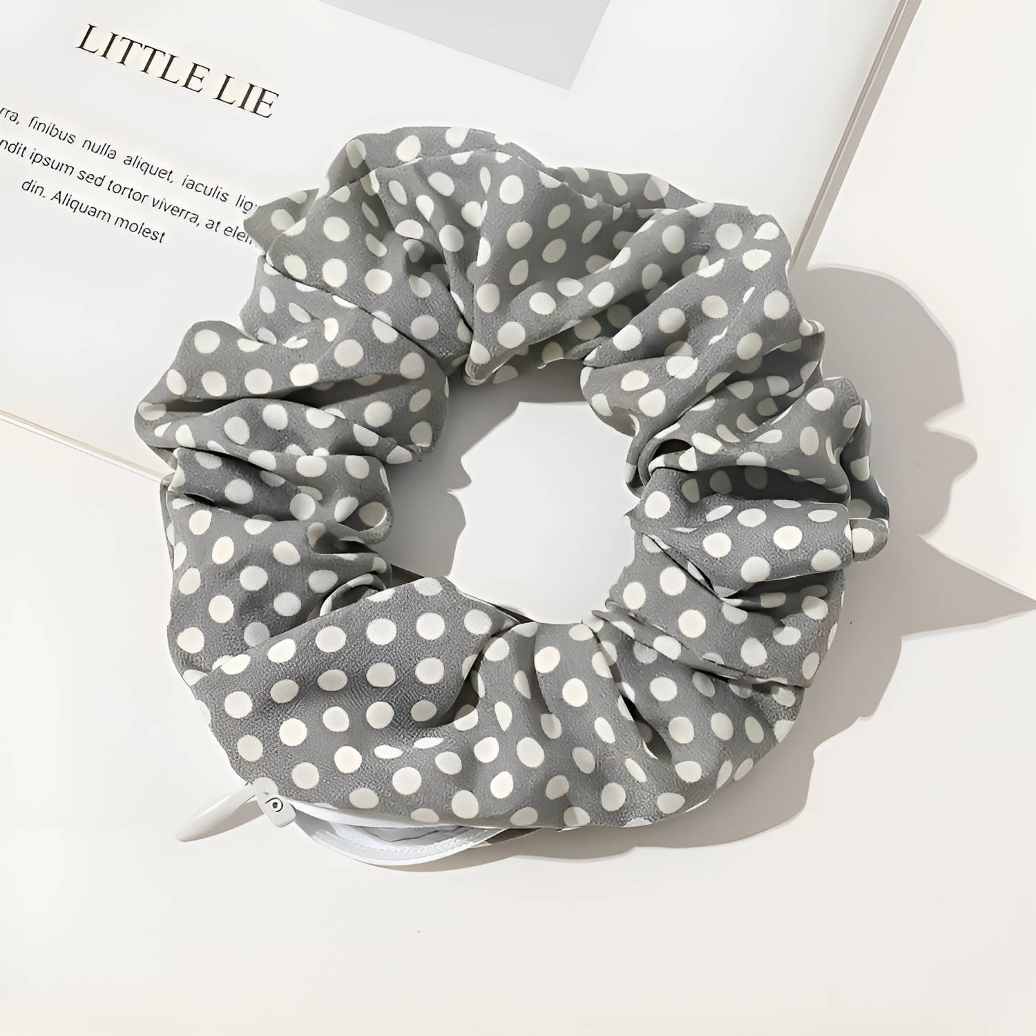 Attache à cheveux pour fille Fermeture éclair secrète (10 styles)