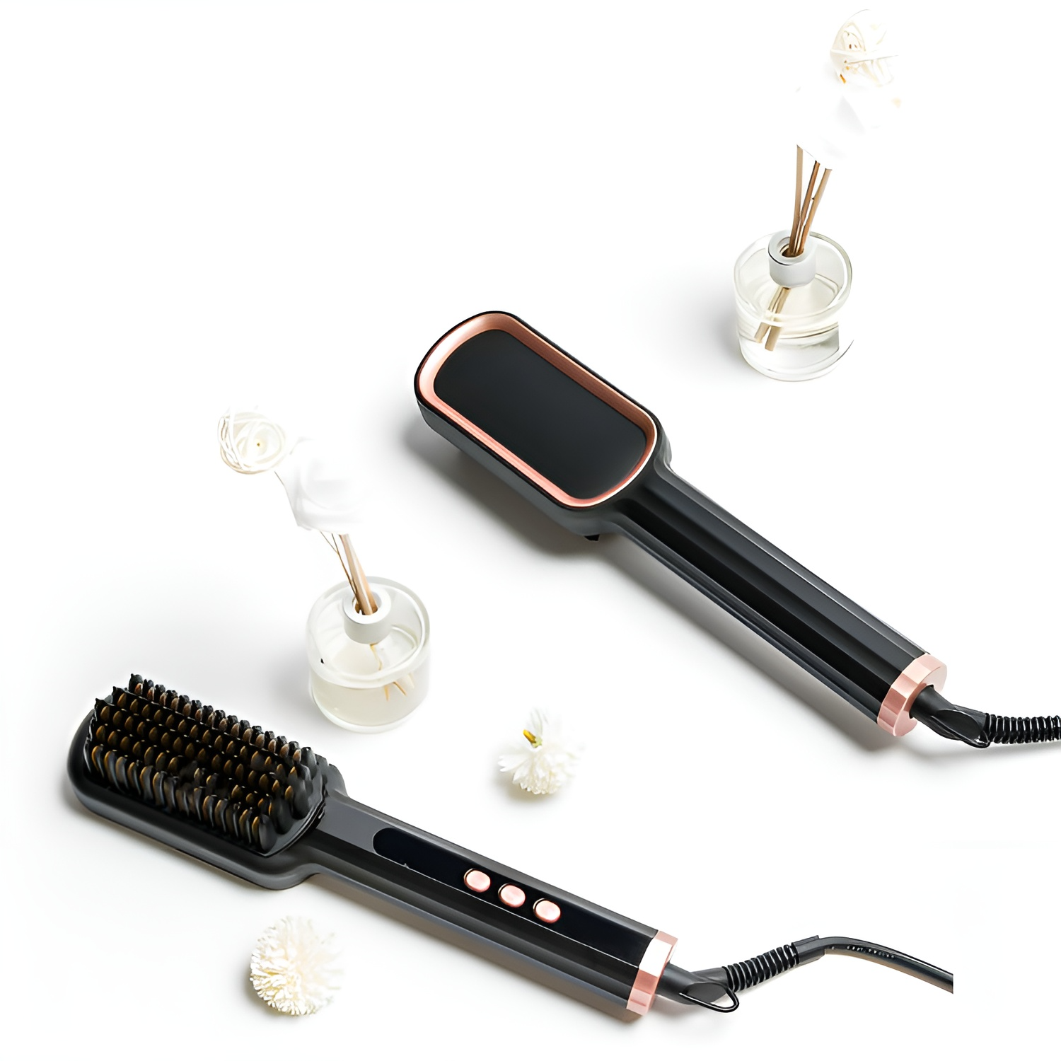 Chauffage électrique fer à friser cheveux