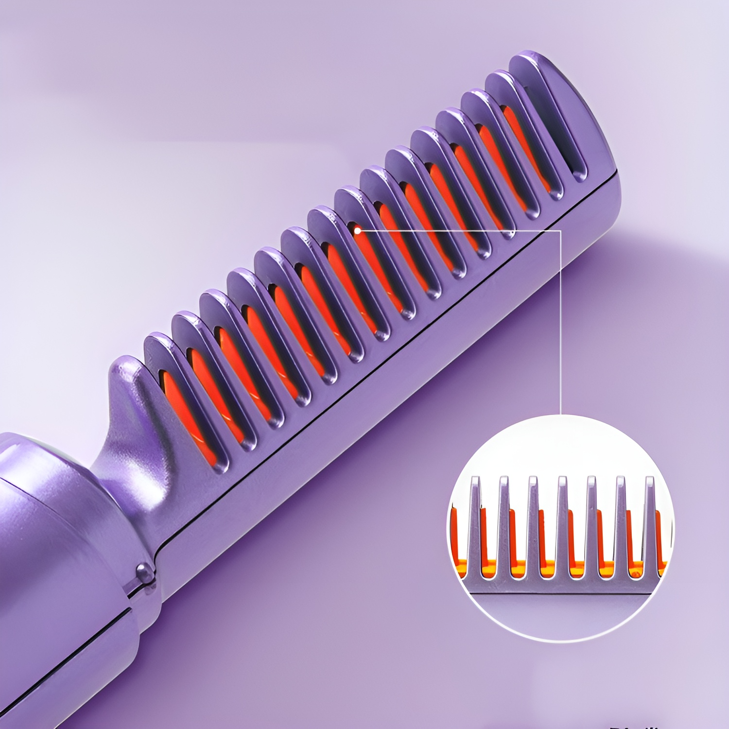 Mini fer à lisser rechargeable