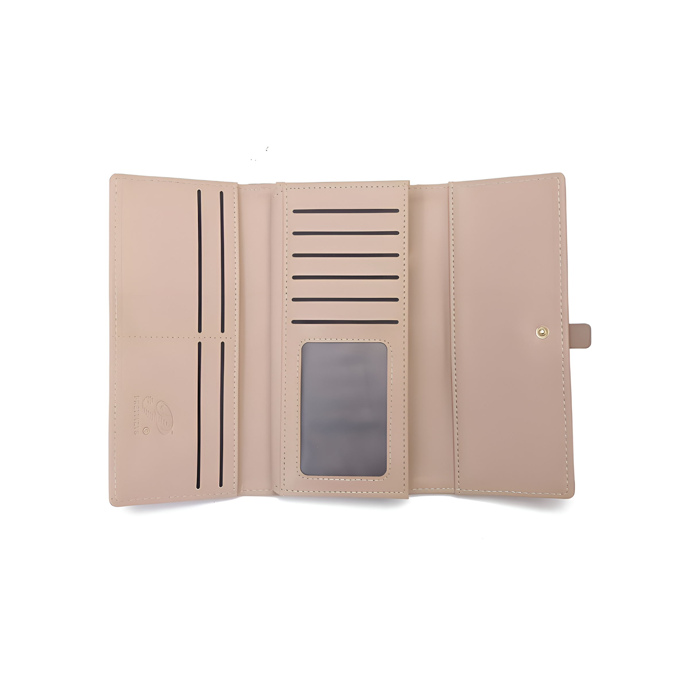 Portefeuille élégant à trois volets