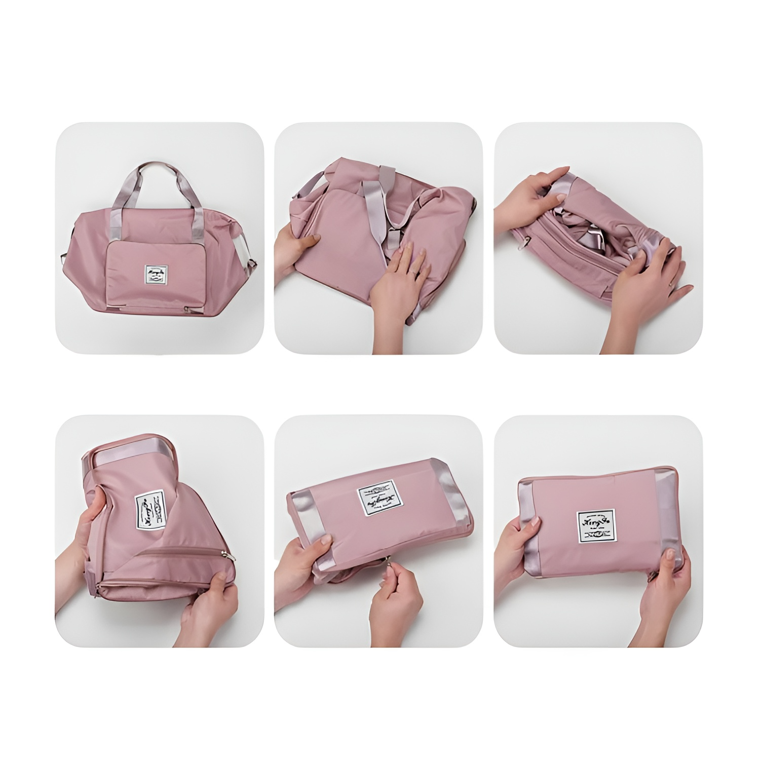 Sac de voyage pliable extensible de grande capacité